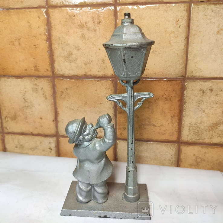 Масляная лампа германия фонарь столб, фото №5