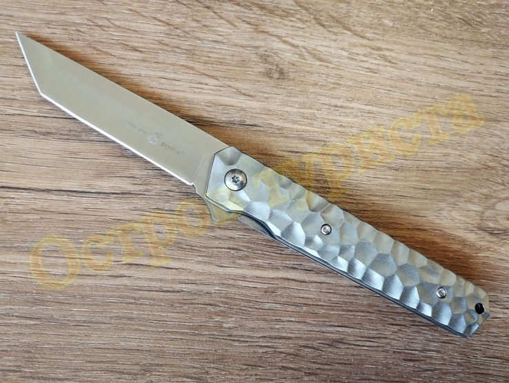 Складной нож Extreme Silver Tanto с чехлом, фото №4