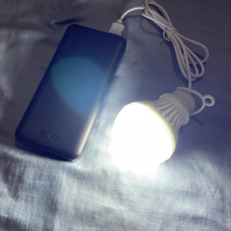 Портативна світлодіодна USB LED Лампа 5W з кабелем 0,9 м, фото №3