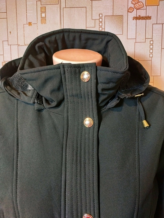Термокуртка жіноча на хутрі MICHAEL KORS софтшелл стрейч р-р M, photo number 4