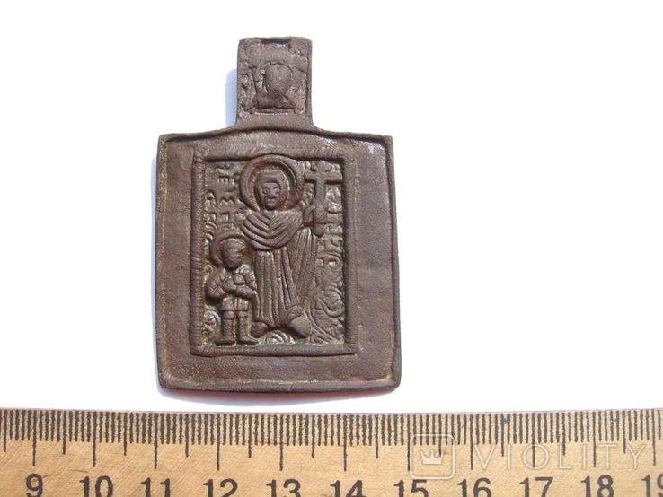 Икона святые Кирик и Иулитта-19 век, фото №6