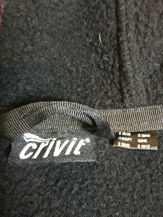 Термокуртка. Пальто жіноче CRIVIT софтшелл стрейч р-р S, фото №10