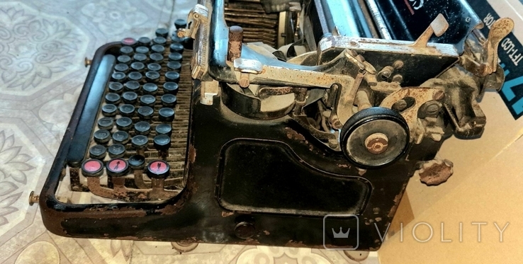 Mercedes (Zella-Mehlis) печатная машинка, фото №5