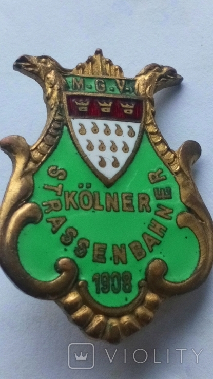 Знак келнера, 1908 , Німеччина, фото №2