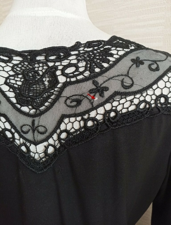 Красивая женская блузка спина сеточка вышивка 48, фото №6