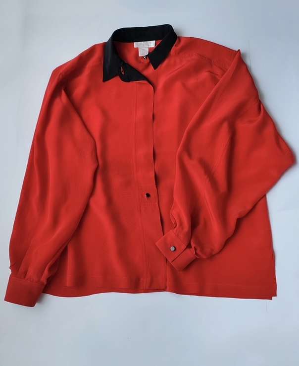 Шовкова блуза сорочка від Complice оригінал, вінтаж, фото №6