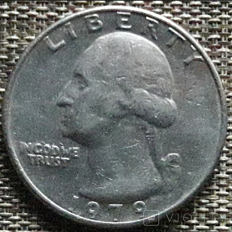 25 центів США 1979 quarter dollar USA (115302624) - купить на Violity