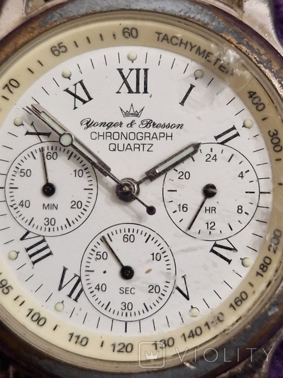 Yonger &amp; Bresson chronograph Quartz, фото №2