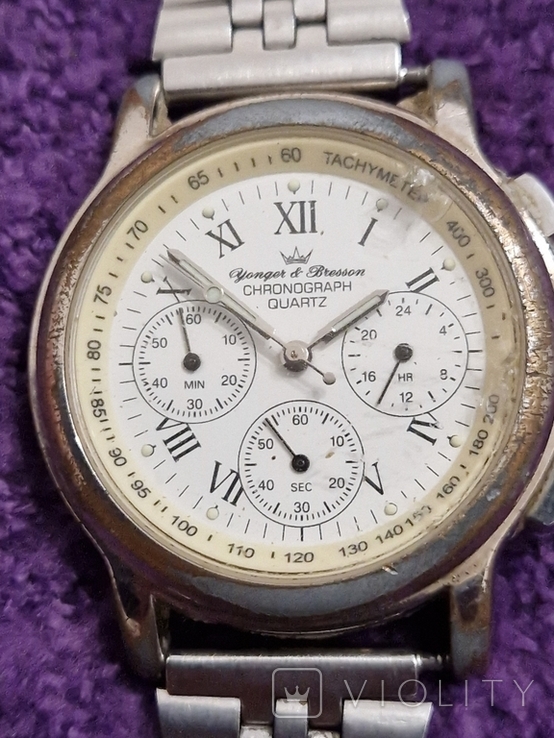 Yonger &amp; Bresson chronograph Quartz, фото №6
