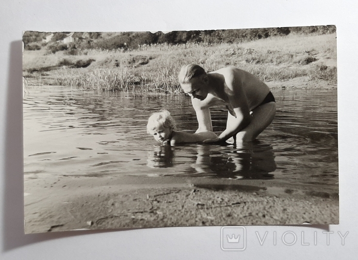 1960г. Изюм. Игры в реке, фото №2