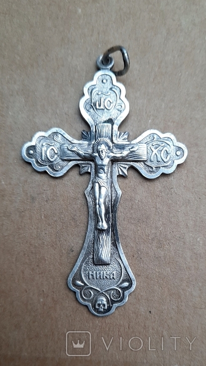 Срібний натільний Хрестик 925 проби., фото №2