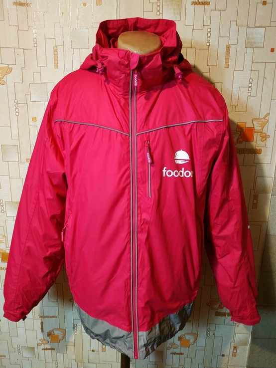 Куртка унісекс з теплою підстібкою 3 в 1 FOODORA Єврозима p-p XL, photo number 2
