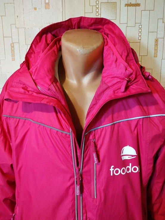Куртка унісекс з теплою підстібкою 3 в 1 FOODORA Єврозима p-p XL, photo number 5