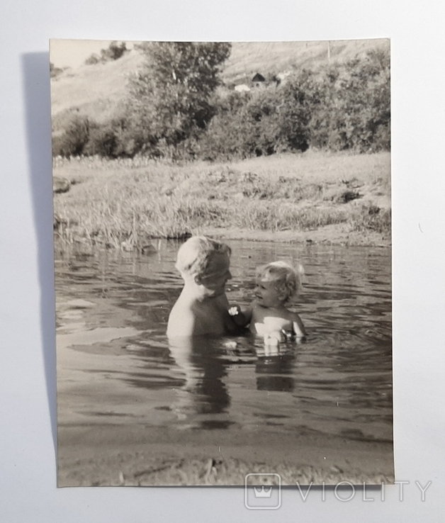 1960г. Изюм. В реке, фото №3