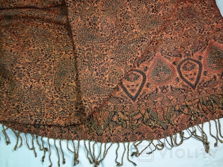 Шаль или шарф женский, 75х180 см, фото №10