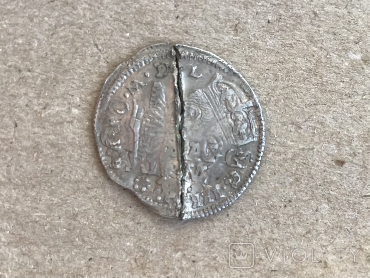 Трояк 1591 Wilno, ( цікава монета), фото №13