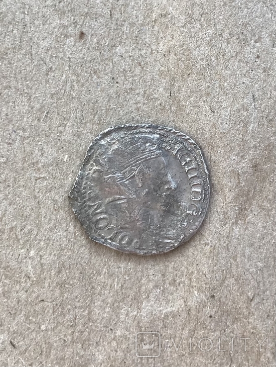 Трояк 1597. 3 гроша 1597, фото №8