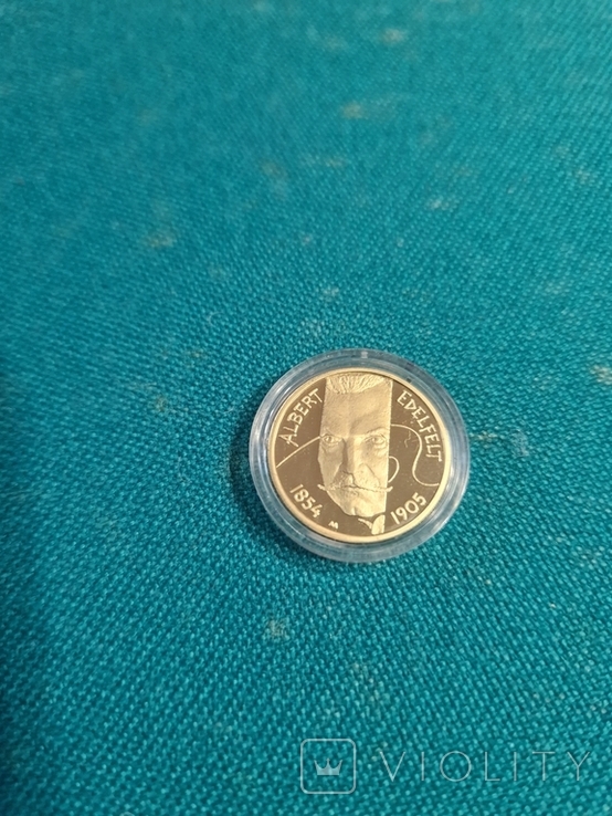 Золотая монета Финляндии, фото №3
