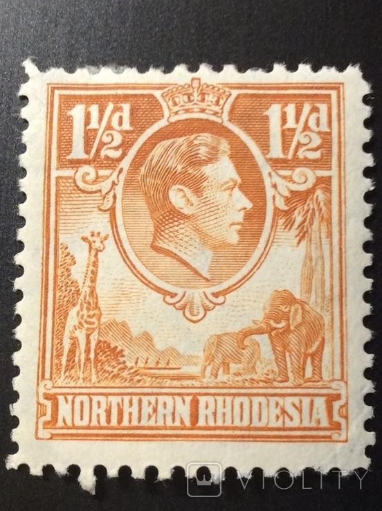 Північна Родезія 1938 * (41.9), фото №2
