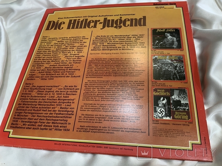 Третій рейх Die Hitler-Jugend 1975, фото №3