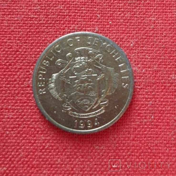 Сейшелы 10 центов 1994г. Сейшельские о-ва, фото №3