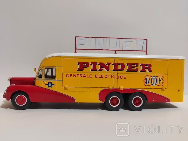 OPO 10 Truck Power Station Bernard 28 – 1/43 Modellauto Von Circus Pinder, Sammlerstück
