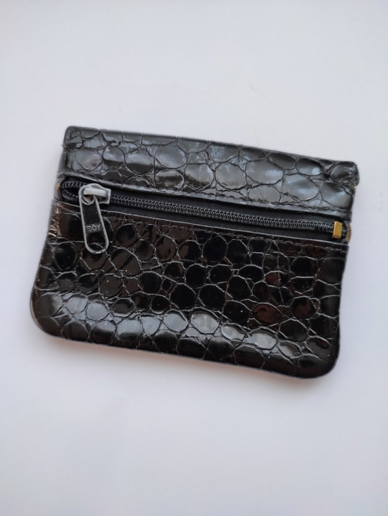 Шкіряна ключниця візитниця гаманець з шкіри крокодила Romano Firenze Fiocchi, photo number 7