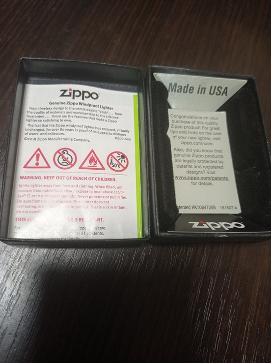 Коробочка Zippo, фото №4