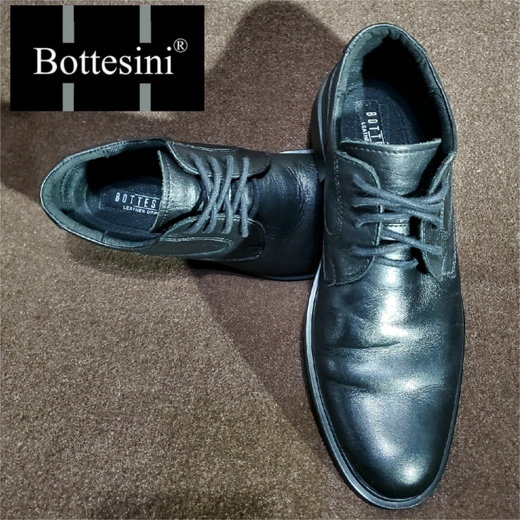 Кожаные мужские туфли BOTTESINI ( р 42 / 28,5 см ), фото №2