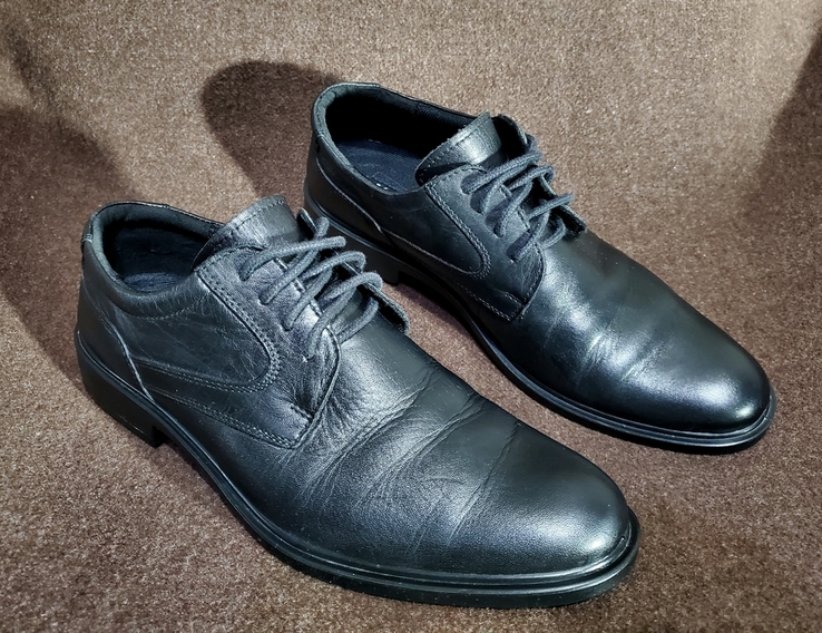 Кожаные мужские туфли BOTTESINI ( р 42 / 28,5 см ), фото №7
