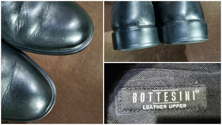 Кожаные мужские туфли BOTTESINI ( р 42 / 28,5 см ), фото №9