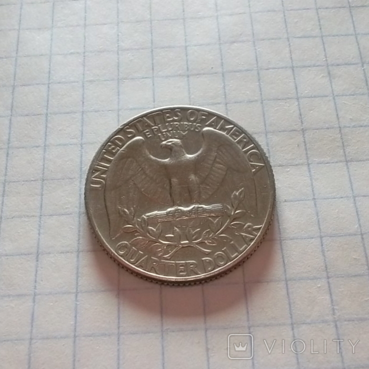 США 1/4 долара, 1971 D, фото №10