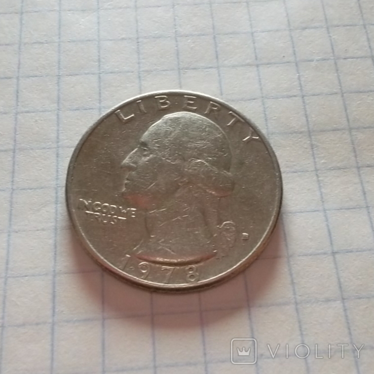 США 1/4 долара, 1978 D, фото №5
