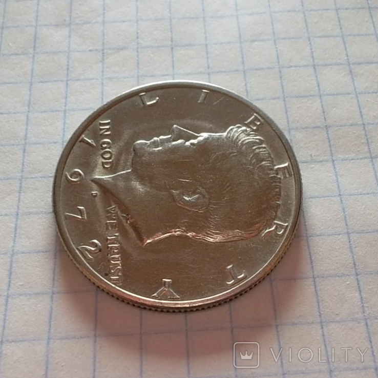США 1/2 долара, 1972 "D", фото №2