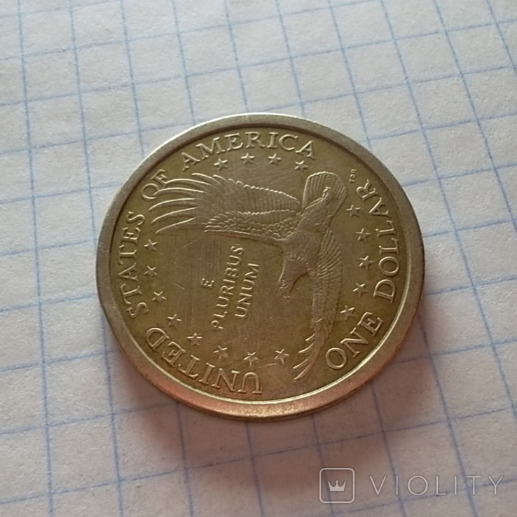 США 1 долар, 2001 "D", фото №10