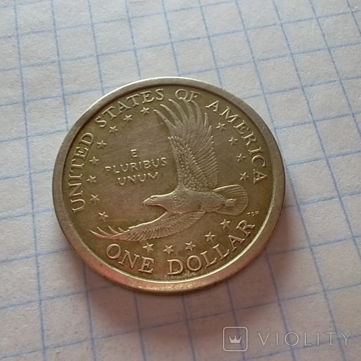 США 1 долар, 2001 "D", фото №11