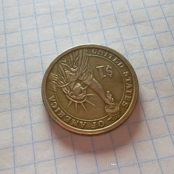 США 1 долар, 2008 Президент США - Джон Квінсі Адамс (1825-1829), фото №9