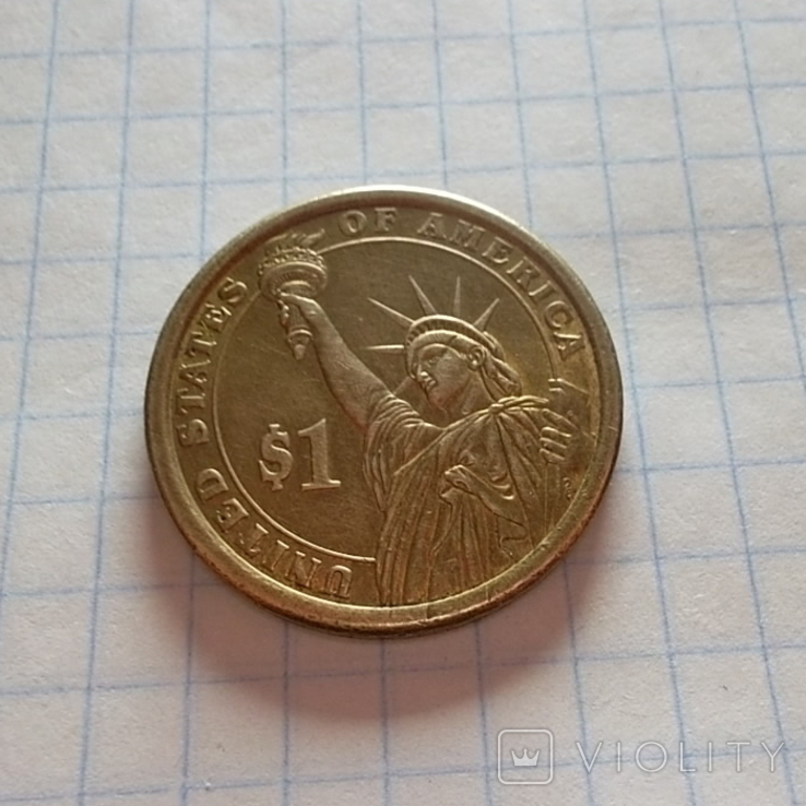 США 1 долар, 2011 Президент США - Джеймс Гарфілд (1881), фото №6