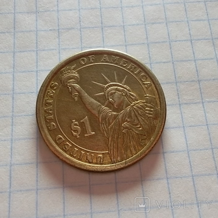США 1 долар, 2011 Президент США - Джеймс Гарфілд (1881), фото №10