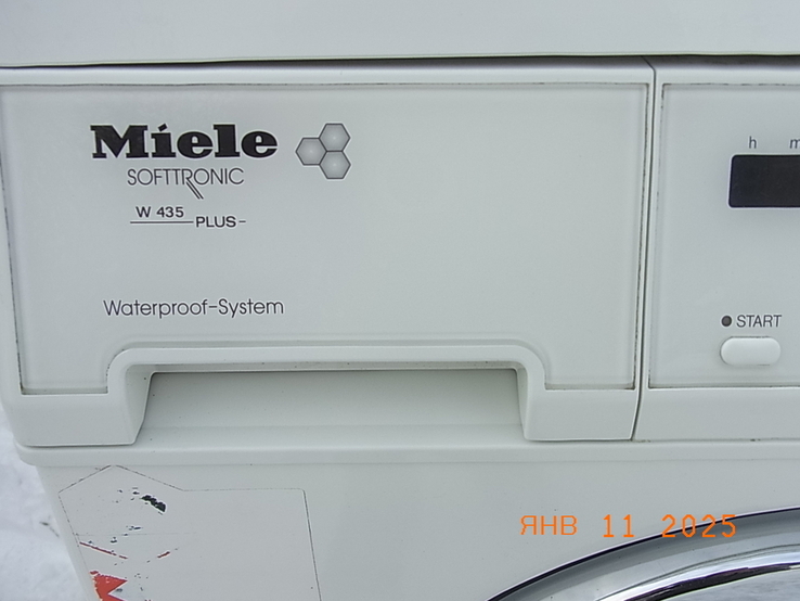 Пральна машина Miele SOFTRONIC W 435 Plus Waterprof-system 85x60 cм з Німеччини, numer zdjęcia 4