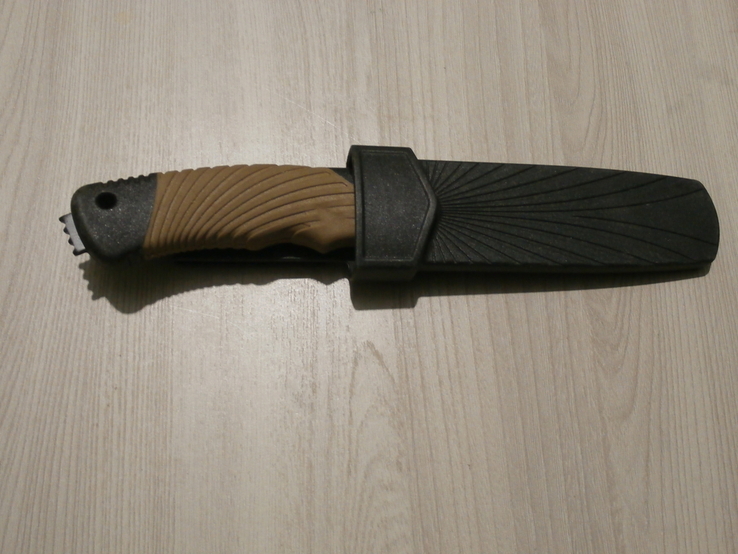 Нож охотничий туристический тактический Columbia 1638E в пластиковом чехле, photo number 3
