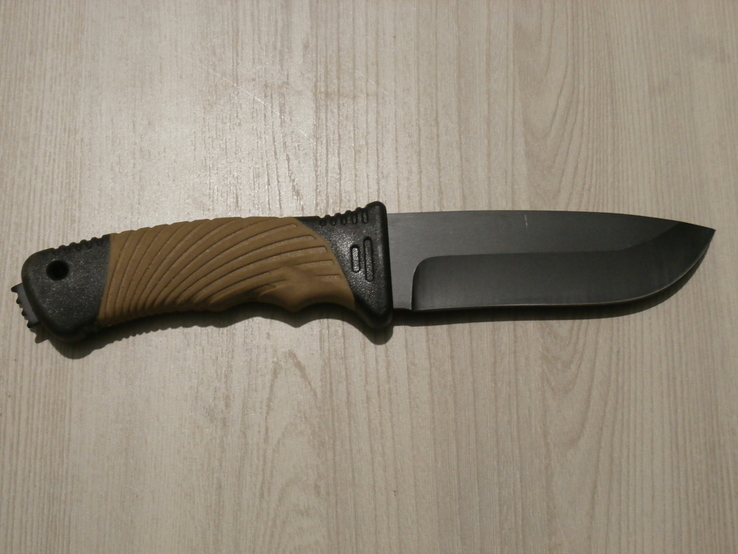 Нож охотничий туристический тактический Columbia 1638E в пластиковом чехле, фото №8