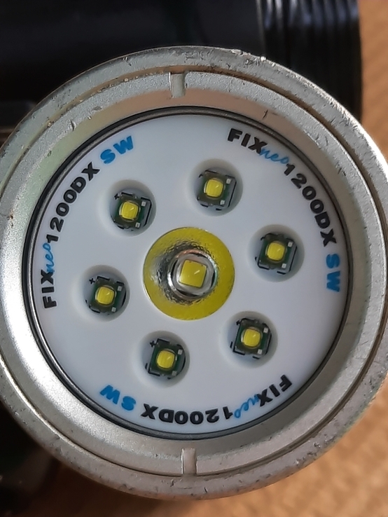 Ліхтар для дайвінгу FISHEYE Fix Neo 1200 DX S, фото №3