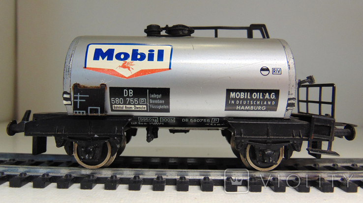 Цистерна Mobil Trix Express, HO (1:87)., фото №4