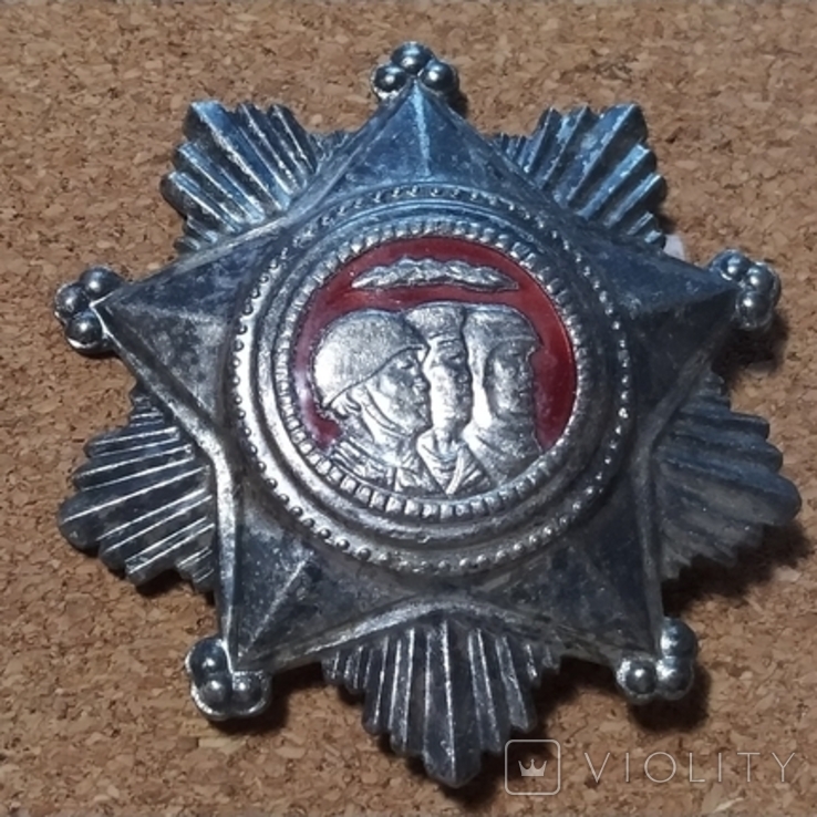 Орден "За отличие в воинской службе" 3 степень. КНДР (О1), фото №5