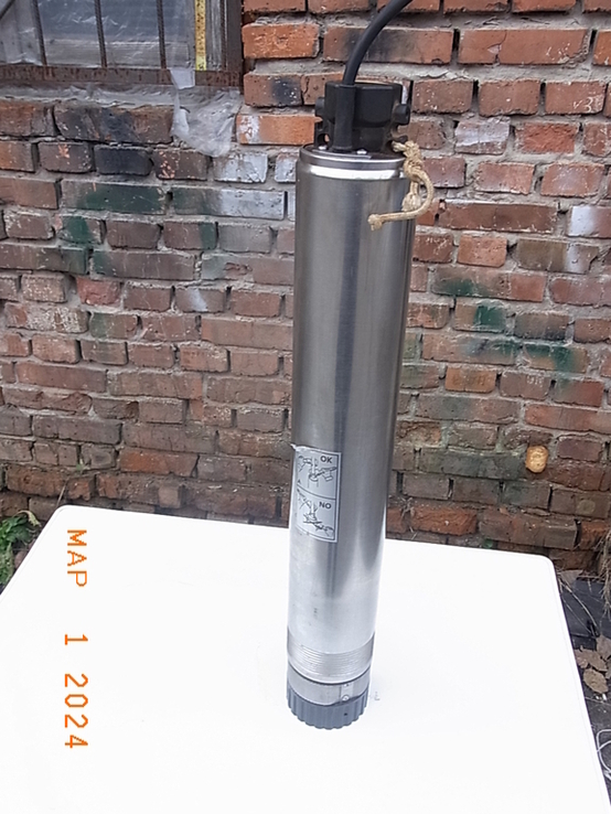 Насос глубинний для скважини T.I.P TOOM TBP 6000/57 INOX 1100W з Німеччини, фото №8