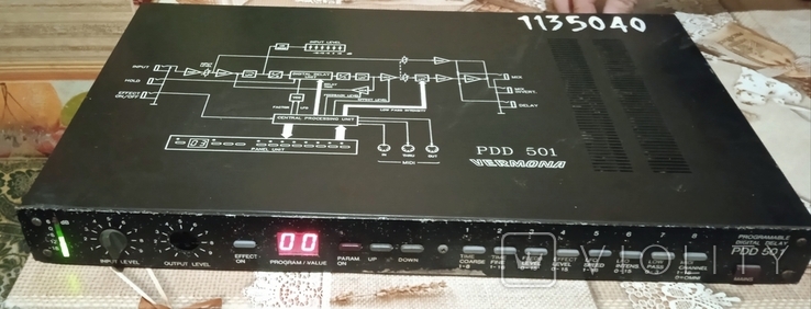 Vermona PDD 501 винтажный цифровой дилей, фото №2