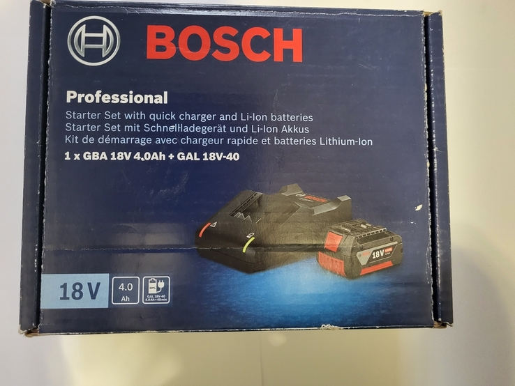 Зарядне устройство BOSCH GAL 18V-40 Professional, numer zdjęcia 2