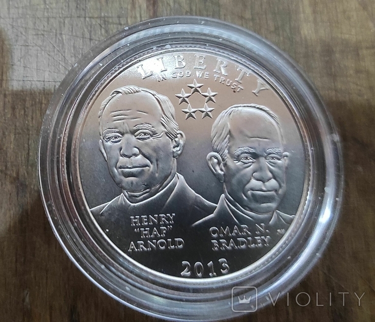 США 50 центов 2013 г. Генералы США, фото №2