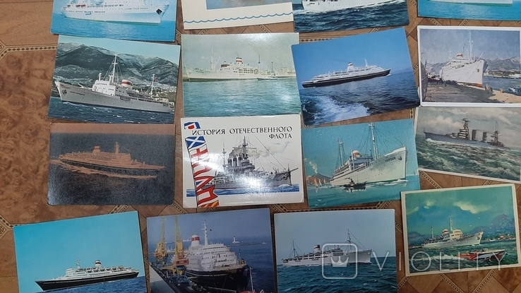 30 штук открыток - корабли, фото №5